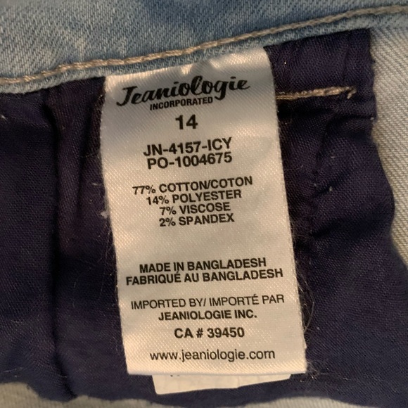 🩵Jeaniologie Distressed Denim Mini Skirt🩵 - Picture 11 of 12